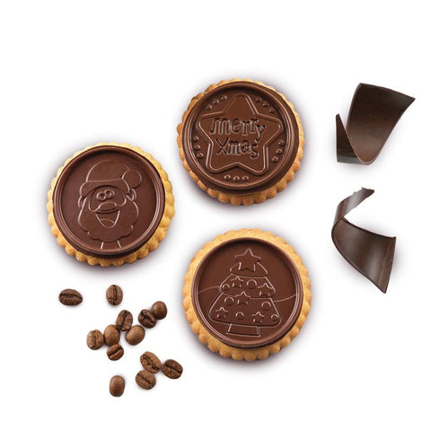 Ckc02 Cookie Xmas Slim - Chocolade mal