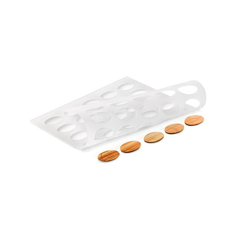Oval Chablon - 2 stuks - Siliconen bakvorm