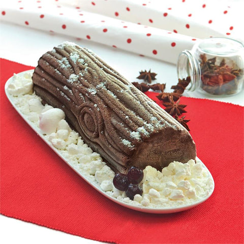 Kit Bûche Wood - Siliconen bakvorm kerst