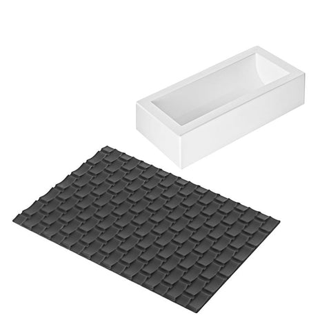 Kit Bûche Vienna - Siliconen bakvorm kerst