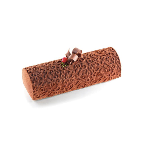 Kit Bûche Arabesque - Siliconen bakvorm kerst