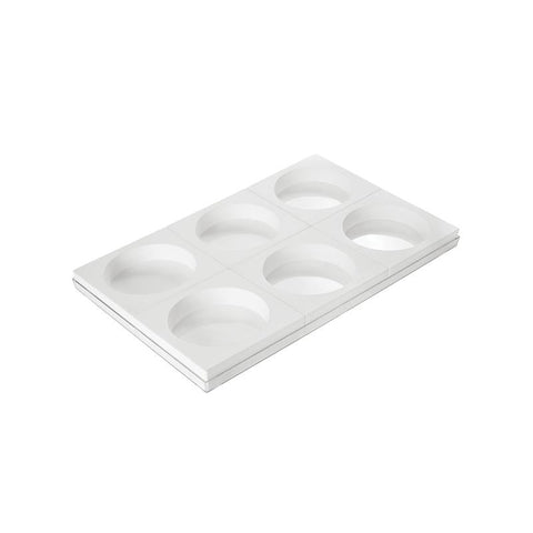 TOR160 H40 - 6 stuks - Siliconen bakvorm