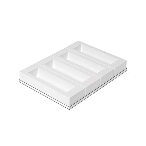 INSERT BÛCHE/4 - Set van 4 - Siliconen bakvorm kerst