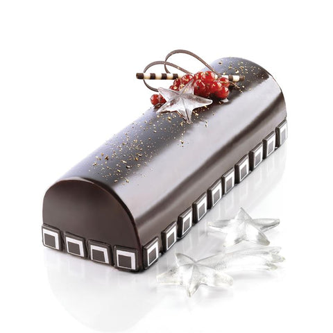 BÛCHE/1 - SILICONE MOULD 250X90 H70 MM