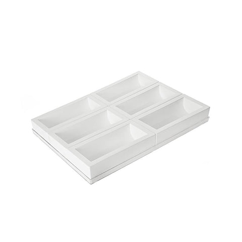 BÛCHE/6 - Set van 6 - Siliconen bakvorm kerst