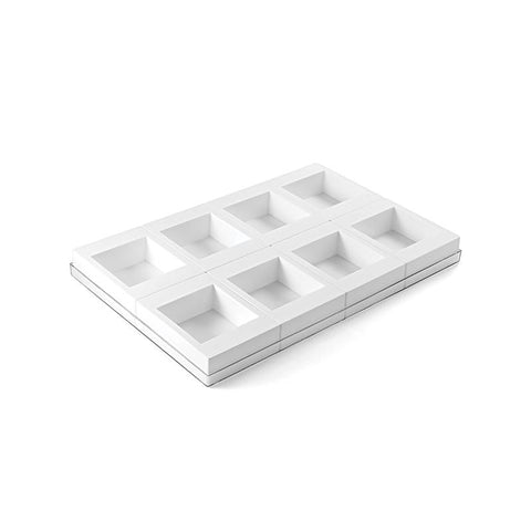 Tor120X120 H40/8 - Set Van 8 - Siliconen bakvorm