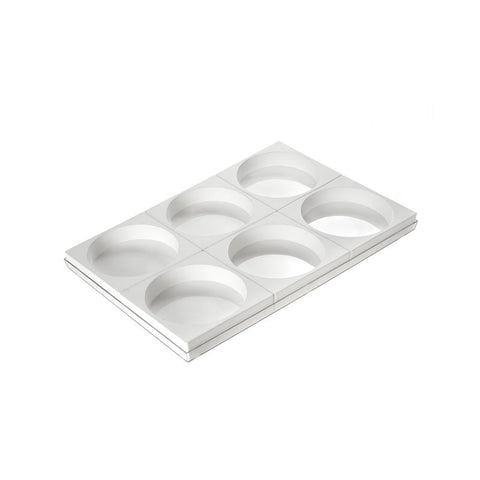 TOR180 H50/6 - Set van 6 - Siliconen bakvorm