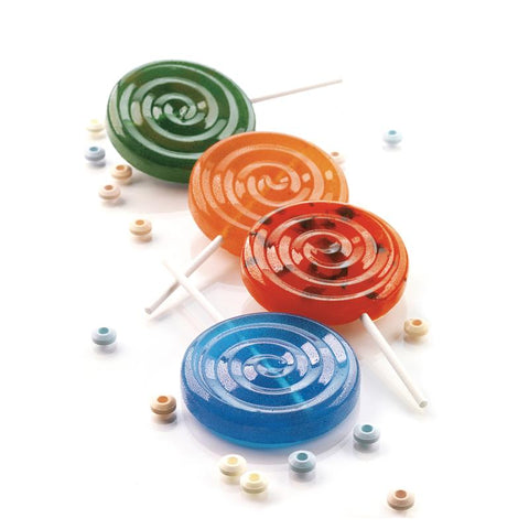 Lolli Pop01 - 2 stuks - Chocolade mal