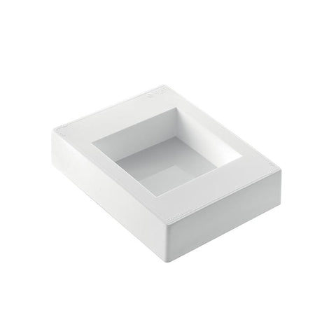 Tor100X100 H40/1 - Stampo Siliconen 100X100h 40mm - Siliconen bakvorm vierkant