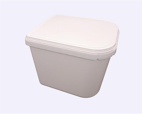 IJsbak HORECA 2,5 liter Wit plastic per 168