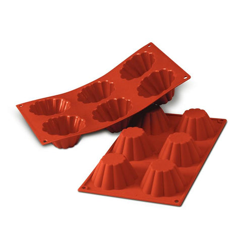 Sf034 - Stampo Siliconen N.6 Briochette Ø79h 37mm - Siliconen bakvorm