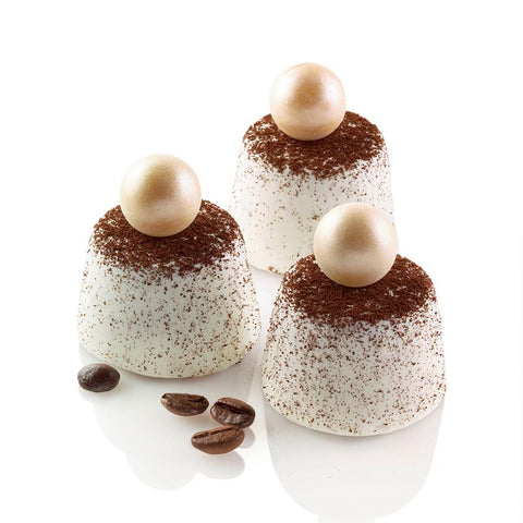 Sf052 Big Muffins - Siliconen bakvorm rond