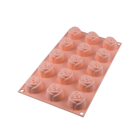 Sf074 Small Rose - Siliconen bakvorm