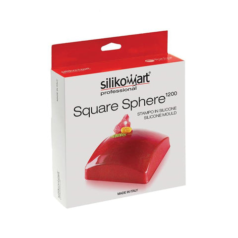 Square Sphere 1200 - Siliconen bakvorm vierkant