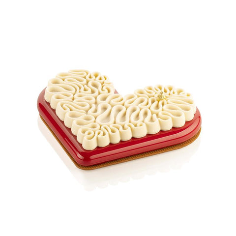 Level Hearts 580 - Siliconen bakvorm