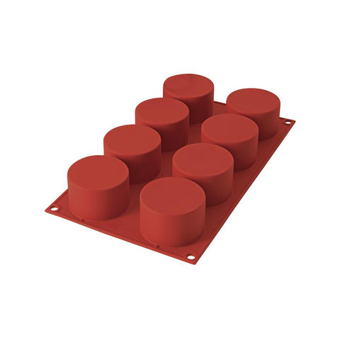 SF119 Cylinders - Siliconen bakvorm rond