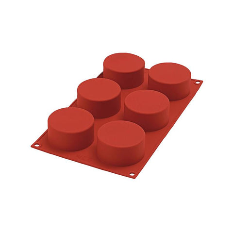 SF127 Cylinders - Siliconen bakvorm rond