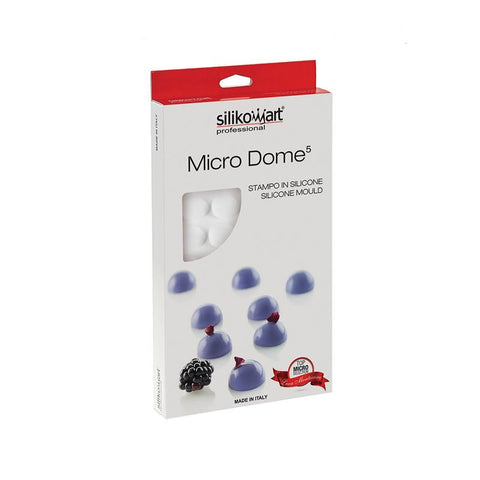Micro Dome 5 - Siliconen bakvorm rond