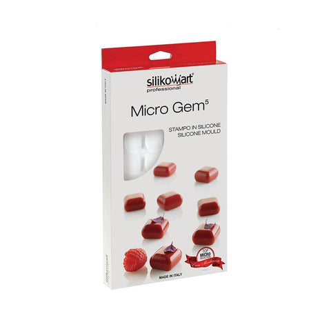 Micro Gem 5 - Siliconen bakvorm vierkant