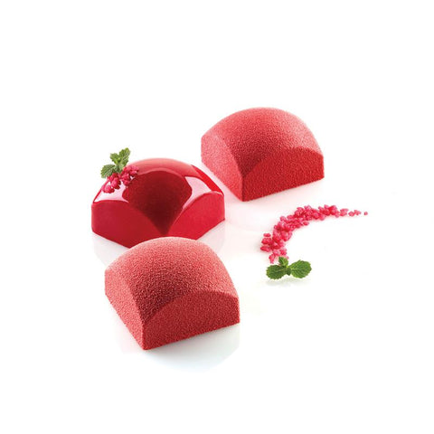 Square Sphere 110 - Siliconen bakvorm vierkant