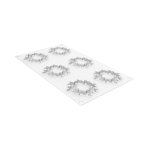 Flora 19 - Siliconen bakvorm rond