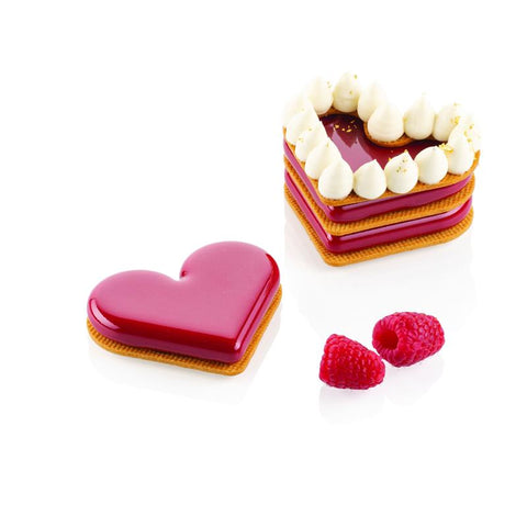 Level Hearts 35 - Siliconen bakvorm