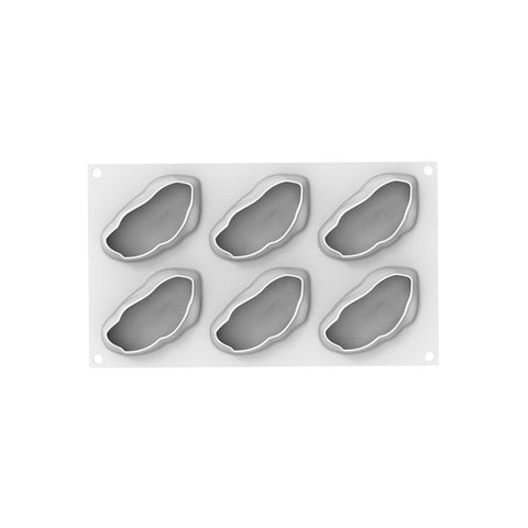 PISTACCHIO 120 - SILICONE MOULD N.6 99X56 H 40 MM + CUTTER