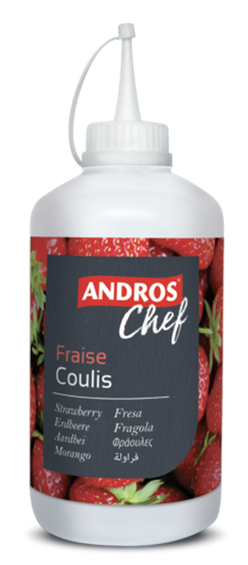 Aardbei - Fruitcoulis - 500g