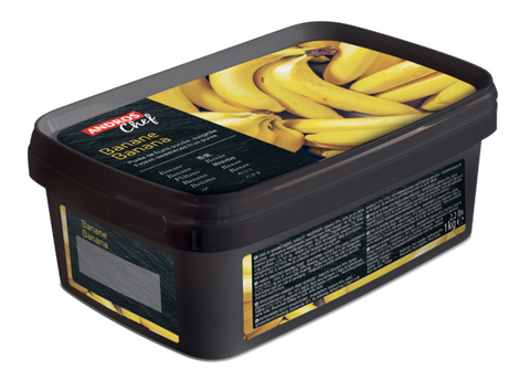 Bevroren banaan - Fruitpuree - 1kg
