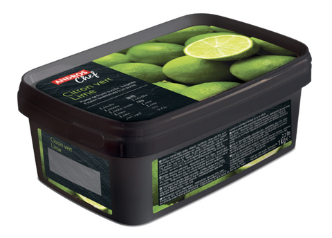 Bevroren limoen - Fruitpuree - 1kg