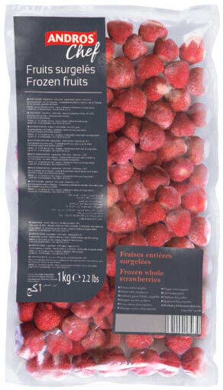 Bevroren aardbeien - 2,5kg