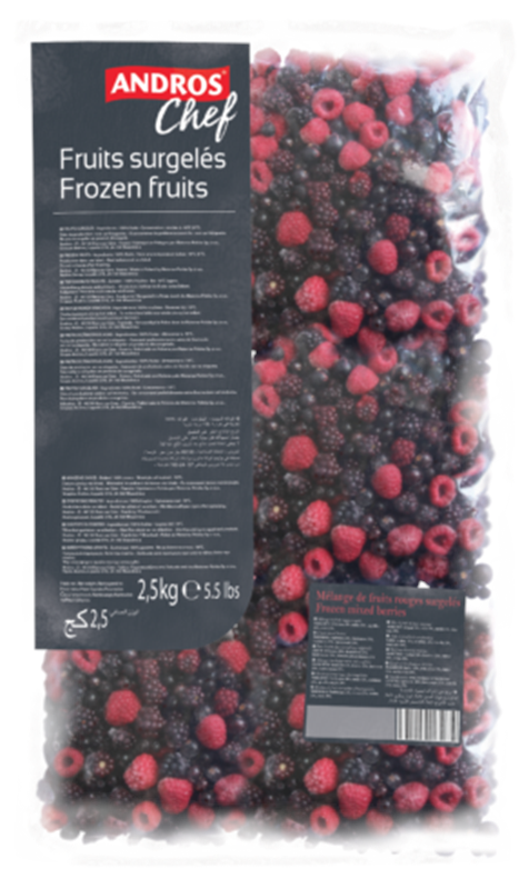 Bevroren bosvruchten - 2,5kg
