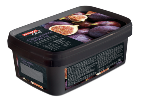 Bevroren paarse vijg - Fruitpuree - 1kg