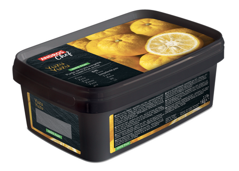 Bevroren yuzu ongezoet - Fruitpuree - 1kg