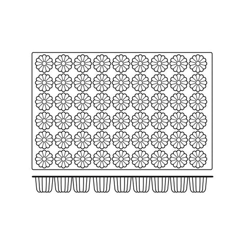 Sq002 Canneles Bordelais - Siliconen bakvorm rond