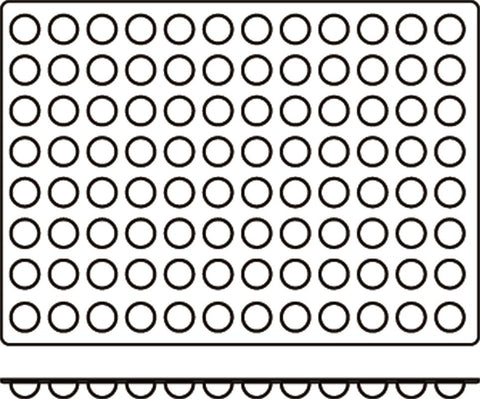 Sq015 Mini Semisfere - Siliconen bakvorm rond