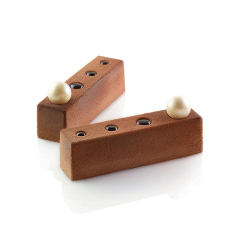 Sq023 Pois - Siliconen bakvorm driehoek
