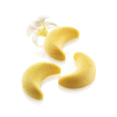 Sq063 - Mini Moons 31X47h 13mm - Siliconen bakvorm