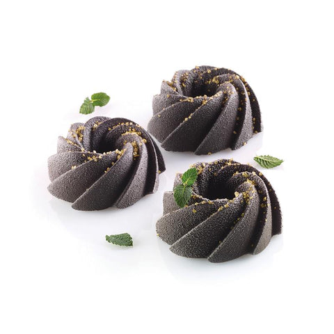 Sq070 Swirl - Siliconen bakvorm