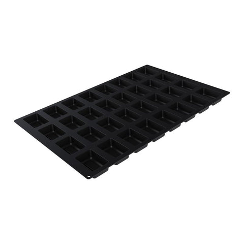SQ089 Rectangle Savarin - Siliconen bakvorm