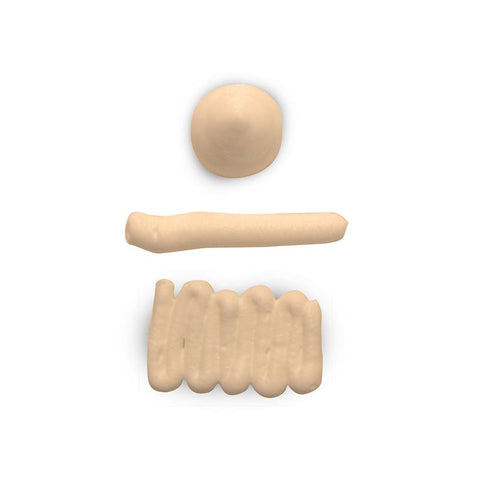 Bx3005 - Spuitmond RVS Bx Ø5 H50mm