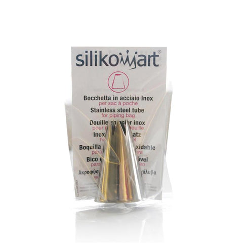 Bx6018 - Spuitmond RVS Bx Ø 18 H48mm