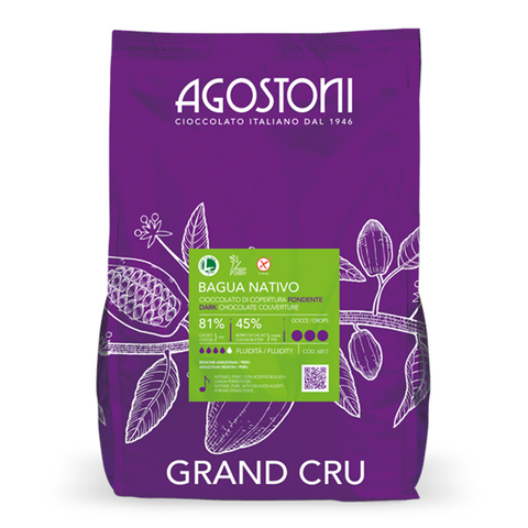 Single Origin Peru Bagua 81% - Pure chocolade vegan - 4kg