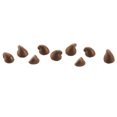 Melk chocoladedruppels 30% - 7500 stuk/kg - Bakchocolade - 3x4kg