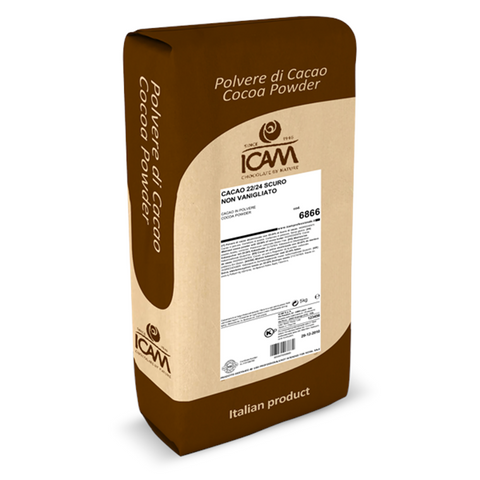 Cacaopoeder 22–24% – Zonder toegevoegde smaak – 4x5kg
