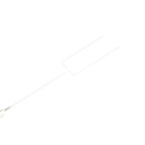 Vork 2 Rebbi Chocado RVS - Chocolade decoratie