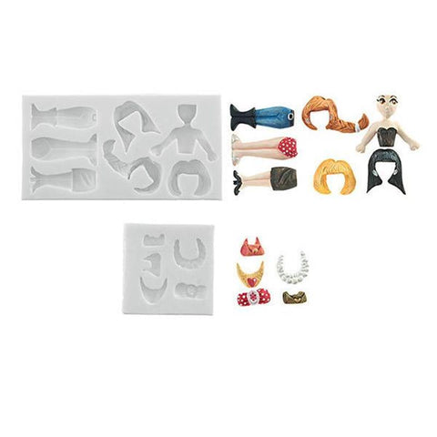 Slk1001 - Stampo Siliconen Moode Kit - Chocolade mal