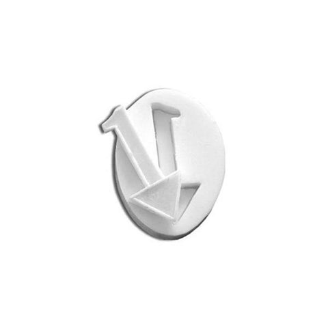 Slk001 Number 1 - Siliconen bakvorm