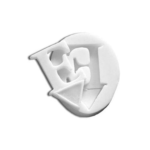 Slk087 Letter E - Siliconen bakvorm