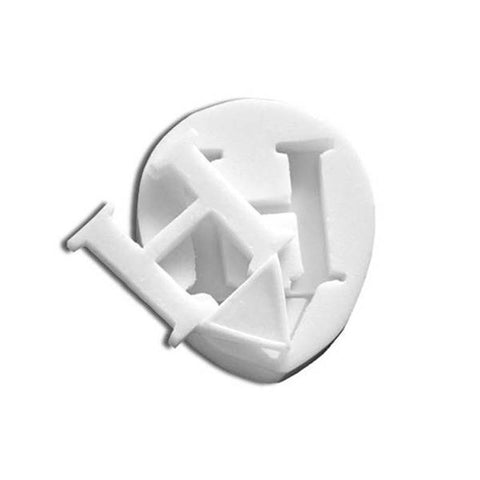 Slk090 Letter H - Siliconen bakvorm